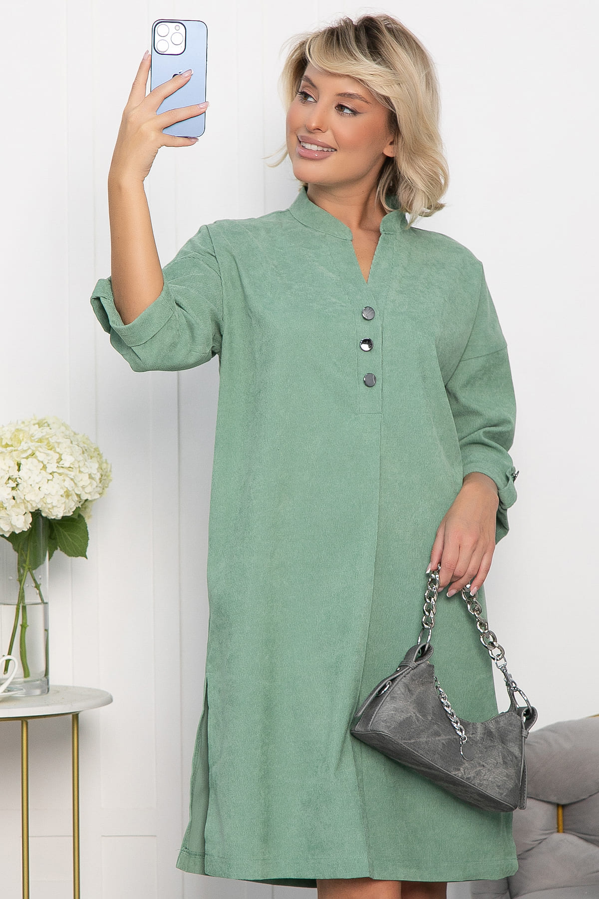 Платье Дафния (фисташка) П13115-10М